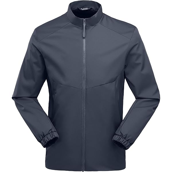 Men's Stand Collar Business Jacket Waterproof Windproof Outdoor